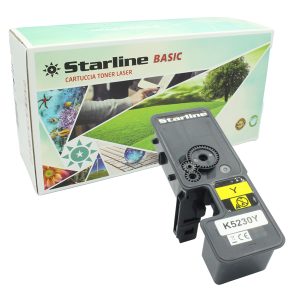 Starline - Toner ricondizionato Basic Kyocera ECOSYS M5521 - Giallo - 2.200 pag - immagine 1