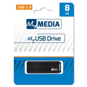 Verbatim - Memoria MyUsb Drive - Nero - 69260 - 8GB - immagine 1