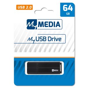 Verbatim - Memoria MyUsb Drive - Nero - 69263 - 64GB - immagine 1