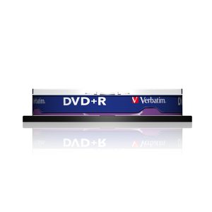 Verbatim - Scatola 10 DVD+R - silver - 43498 - 4,7GB - immagine 1
