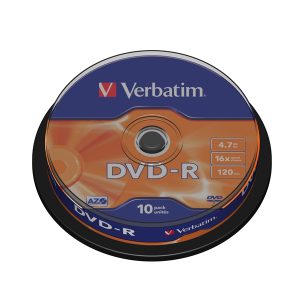 Verbatim - Scatola 25 DVD-R - serigrafato - 43522 - 4,7GB - immagine 1