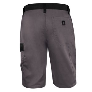 Bermuda da lavoro M1BE2 - taglia L - twill/poliestere/cotone - grigio - Deltaplus - immagine 2