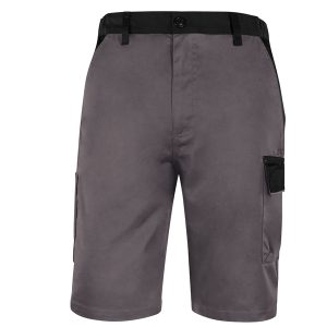 Bermuda da lavoro M1BE2 - taglia XL - twill/poliestere/cotone - grigio - Deltaplus - immagine 1