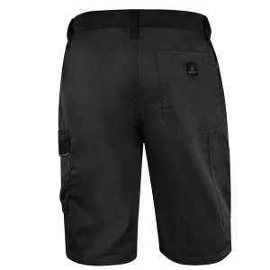 Bermuda da lavoro M1BE2 - taglia M - twill/poliestere/cotone - grigio scuro - Deltaplus - immagine 2