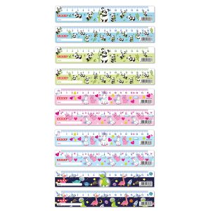 Righelli Fancy - 16 cm - fantasie assortite - Arda - barattolo 24 pezzi - immagine 2