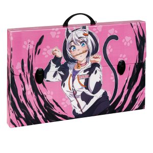 Valigetta Polionda Manga - 36,5 x 56,5 cm - dorso 5,5 cm - fantasie assortite - Favorit - immagine 2