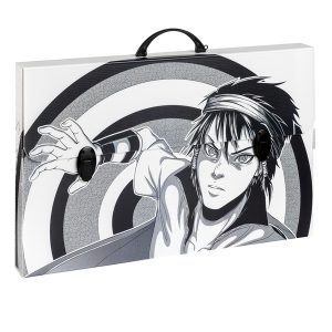 Valigetta Polionda Manga - 36,5 x 56,5 cm - dorso 5,5 cm - fantasie assortite - Favorit - immagine 4