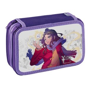 Astuccio 3 Zip Manga - 13 x 20 x 7,5 cm - fantasie assortite - Favorit - immagine 2