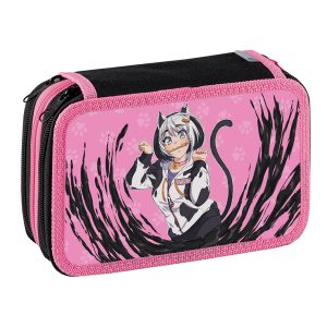 Astuccio 3 Zip Manga - 13 x 20 x 7,5 cm - fantasie assortite - Favorit - immagine 4
