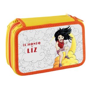Astuccio 3 Zip Manga - 13 x 20 x 7,5 cm - fantasie assortite - Favorit - immagine 5