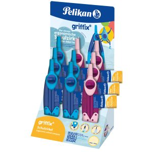 Compasso Griffix - colori assortiti - Pelikan - expo 9 pezzi - immagine 1
