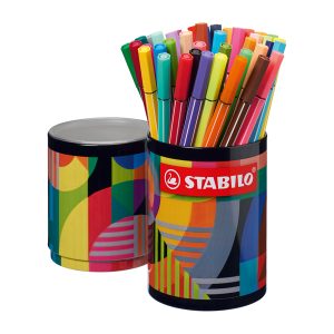 Pennarello Pen 68 Arty - colori assortiti - Stabilo - barattolo 45 pezzi - immagine 1