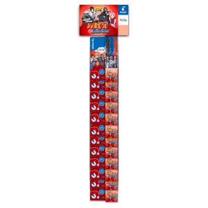 Set 3 pezzi Frixion Ball e Clicker Naruto - colori assortiti - Pilot - expo 12 pezzi - immagine 1