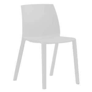 Seduta attesa Dora DOR - senza braccioli - bianco - Unisit - immagine 1