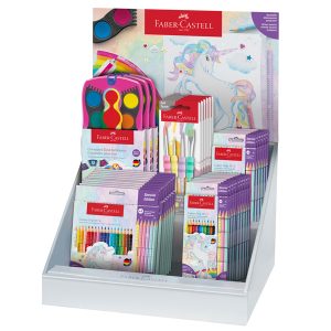 Espositore Unicorn edizione speciale - cancelleria assortita - Faber Castell - immagine 1