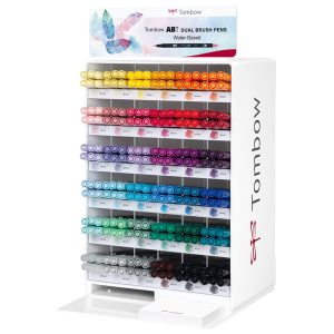 Pennarelli Tombow ABT Dual Brush - 36 colori assortiti - Koh.I.Noor - expo 216 pezzi - immagine 1