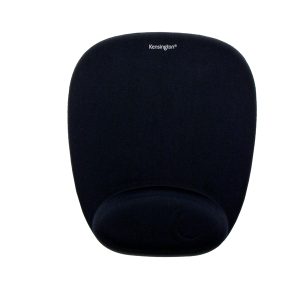 Tappetino per mouse con poggiapolsi - schiuma - nero - Kensington - immagine 2