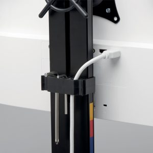 Braccio salvaspazio per monitor singolo SmartFit - nero - Kensington - immagine 5