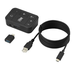 Commutatore audio universale 3-in-1 Pro - per cuffie - Kensington - immagine 1