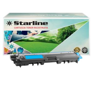 Starline - Toner Ricostruito per Brother TN-243 - Ciano - 1.000 pag - immagine 1
