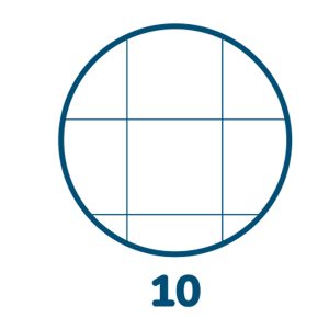 Ricambi forati rinforzati Pignaric - A4 - quadretto 10mm - 40 fogli - 80gr - Pigna - immagine 2