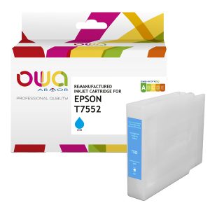 Armor - Cartuccia Compatibile per Epson T7552 -Ciano - immagine 1