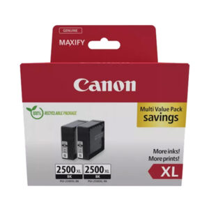 Canon - Confezione 2 Cartucce Ink PGI-2500XL - Nero - 9254B011 - immagine 1
