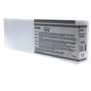 Epson - Tanica - Nero opaco - T5918 - C13T59180N - 700ml - immagine 1