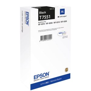 Epson - Tanica - Nero - T7551 - C13T75514N - 100ml - immagine 1