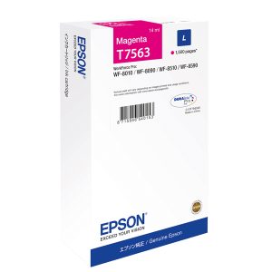 Epson - Tanica - Magenta - T7563 - C13T75634N  - 14ml - immagine 1