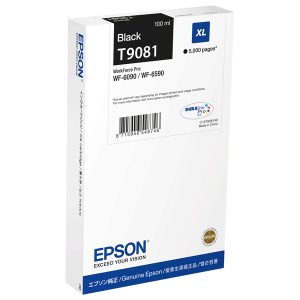 Epson - Tanica - Nero - T9081 - C13T90814N - 100ml - immagine 1