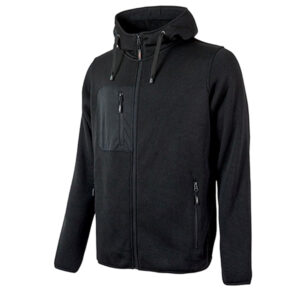 Felpa da lavoro Rainbow - taglia XL - nero - U-Power - immagine 1