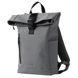 Zaino Roll-top Drop - 30 x 42 x 14 cm - gomma - grigio - In Tempo - immagine 2