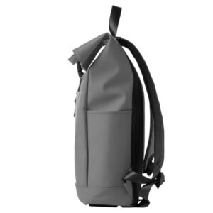 Zaino Roll-top Drop - 30 x 42 x 14 cm - gomma - grigio - In Tempo - immagine 3