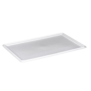 Coperchio per cassa alimentare Europa - 60 x 40 x 2 cm - PP - neutro - Mobil Plastic - immagine 1