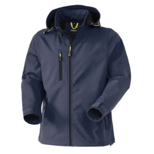 Giubbotto Softshell R Boost - taglia M - antracite/giallo fluo - Rossini - immagine 1