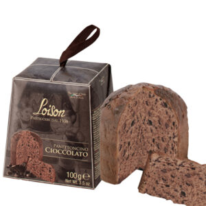 Panettoncino Cioccolato - Linea Mignon - in astuccio - cioccolato - 100 gr - Loison - immagine 1