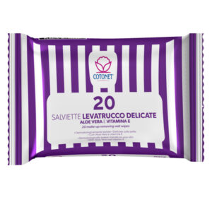 Salvietta struccante Delicate - Cotonet - conf. 20 pezzi - immagine 1