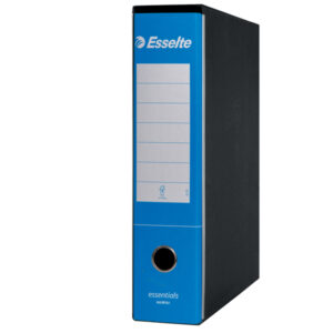 Registratore Essentials G75 - dorso 8 cm - protocollo 23x33 cm - azzurro - Esselte - immagine 2
