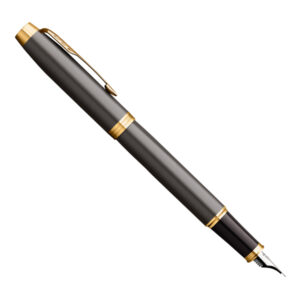 Penna stilografica IM Grey GT - punta M - grigio - Parker - immagine 3