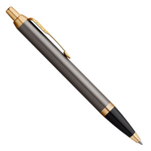 Penna a sfera IM Grey GT - punta M - grigio - Parker - immagine 2