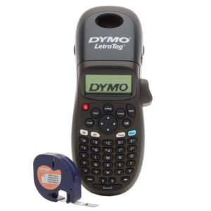 Etichettatrice elettronica LETRATAG LT-100H BLACK + nastro carta LT Dymo - immagine 1