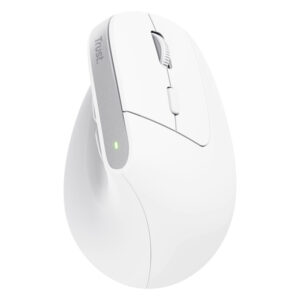 Mouse Ergonomico Bayo+ wireless - bianco - Trust - immagine 3