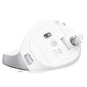 Mouse Ergonomico Bayo+ wireless - bianco - Trust - immagine 4