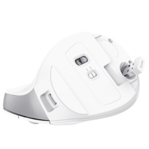 Mouse Ergonomico Bayo II wireless - bianco - Trust - immagine 4