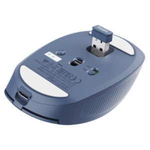 Mouse OZAA wireless - blu- Trust - immagine 4