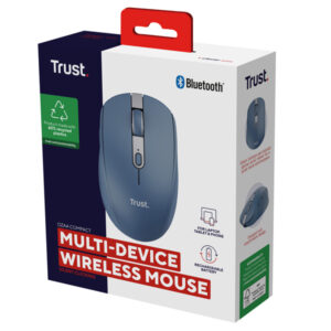 Mouse OZAA wireless - blu- Trust - immagine 5