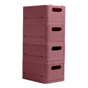 Scatola pieghevole The Smart Case mini Skandi - 18,8 x 13,8 x 9,5 cm - rosa antico - Exacompta - immagine 4