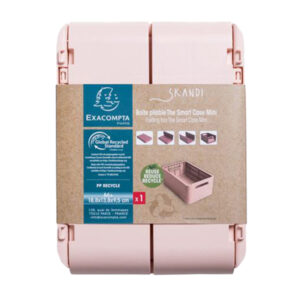 Scatola pieghevole The Smart Case mini Skandi - 18,8 x 13,8 x 9,5 cm - nude - Exacompta - immagine 2