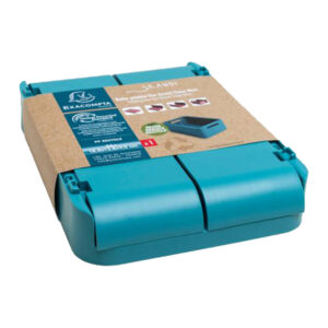 Scatola pieghevole The Smart Case midi Skandi  - 27,6 x 18,8 x 12 cm - blu pacifico - Exacompta - immagine 2